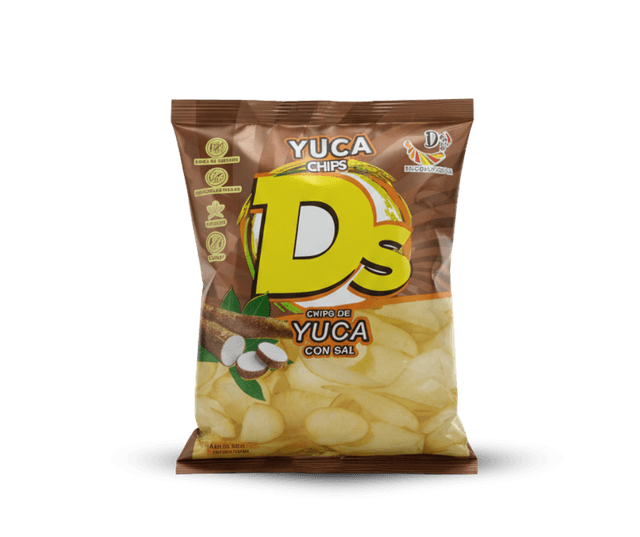 YUCA CHIPS SAL Ds 70gr